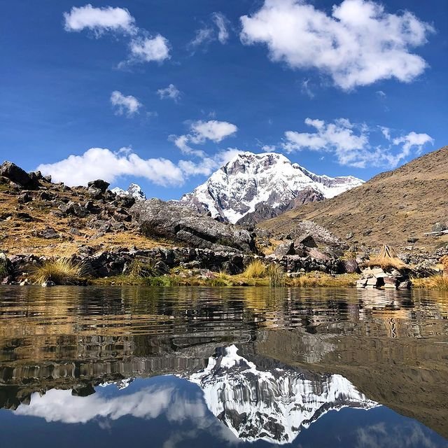Ausangate Mirador y laguna de patos
