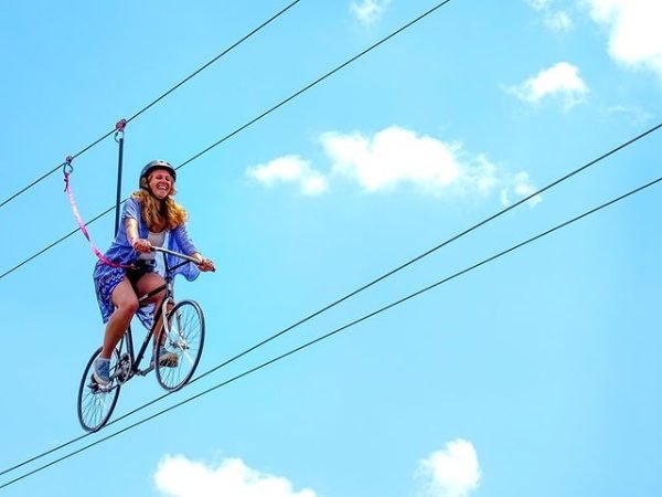 Skybike Cusco - blue sky