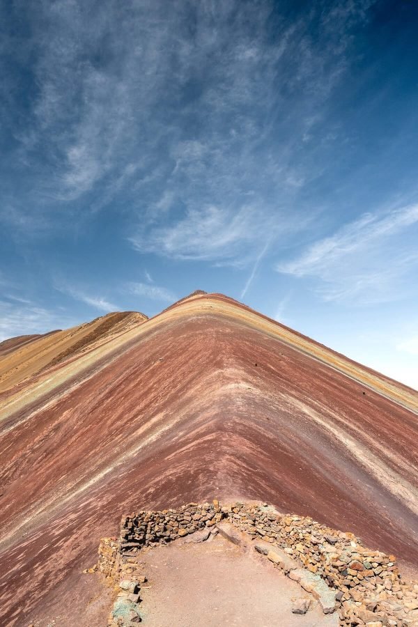 The Rainbow Mountain portrait