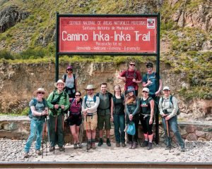 Classic 4 Day Inca Trail - At Starting point