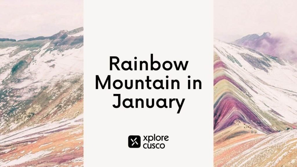 Rainbow Mountain in January